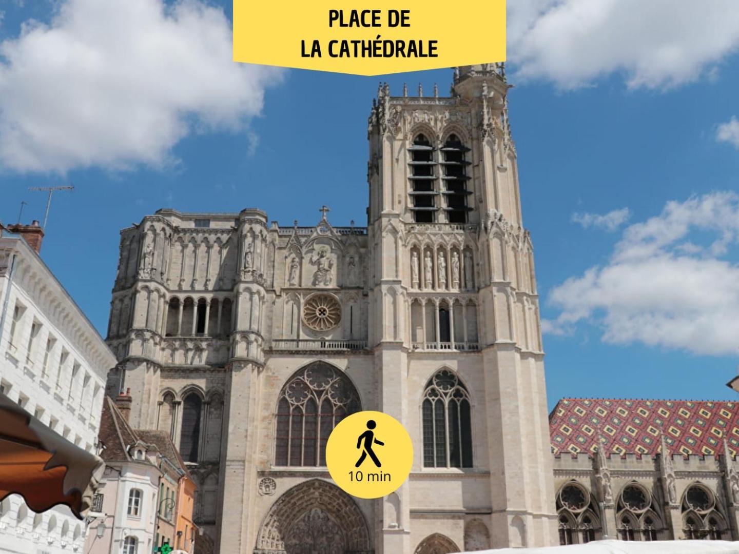 Le Subtil - Best Keys - Elegance & Confort - 2 Chambres Separees - Lit Queen Size - Smart Tv Netflix - Entre Gare & Centre Ville - A 1H De Paris - Wifi Fibre - Check-In Autonome Sens Eksteriør billede