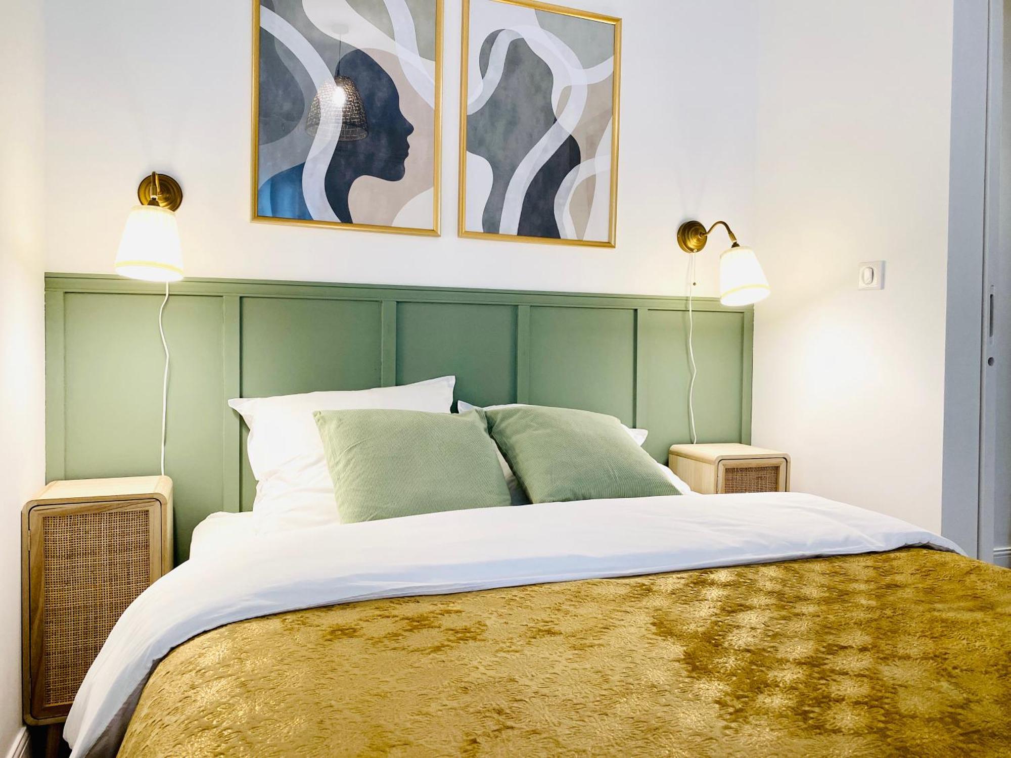 Le Subtil - Best Keys - Elegance & Confort - 2 Chambres Separees - Lit Queen Size - Smart Tv Netflix - Entre Gare & Centre Ville - A 1H De Paris - Wifi Fibre - Check-In Autonome Sens Eksteriør billede